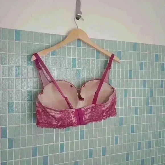 torrid curve Lace Plus Size Bra Pink Red - Picture 11 of 11